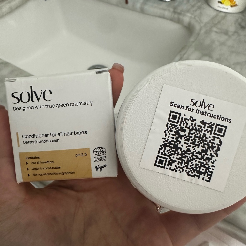 Solve Shampoo & conditioner bar